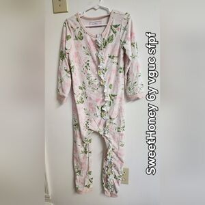 SweetHoney Floral One Piece Pajama